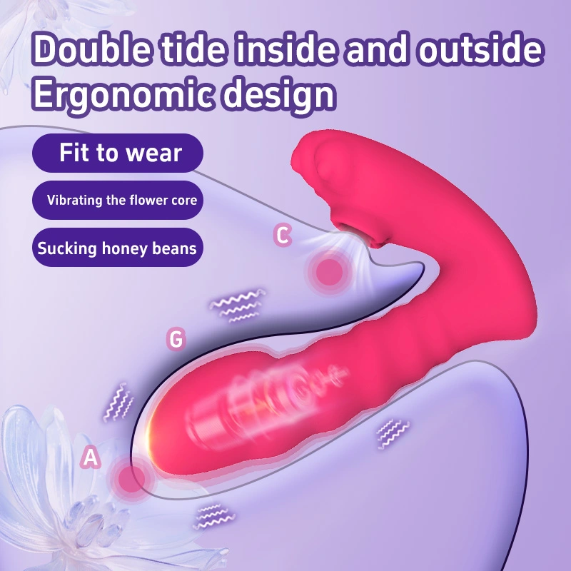 Wearable G-spot Dildo vibrator adult sex toy with 10 fast swing and vibration modes underwear equivalent to rose toy sex machine