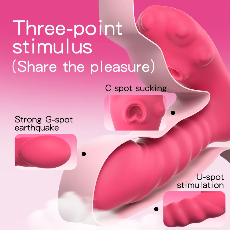 Wearable G-spot Dildo vibrator adult sex toy with 10 fast swing and vibration modes underwear equivalent to rose toy sex machine