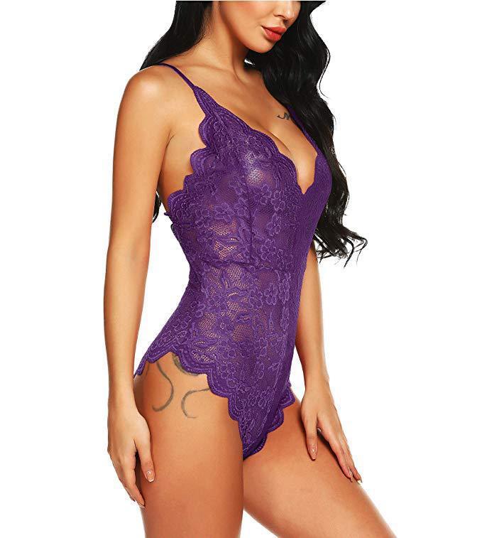 Lingerie Sexy Lingerie Sexy Multicolor One-Piece Lace Women'S Underwear  ﻿