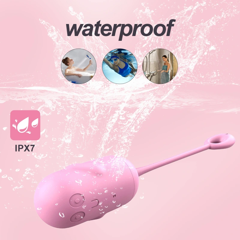 Vibrating Egg Jump Egg Remote Control Female Vibrator Clitoral G-Spot Sex Toys for Couples Waterproof Vibrator Powerful Vibrator