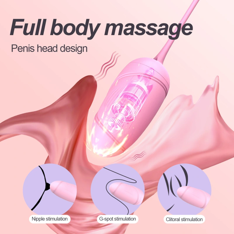 Vibrating Egg Jump Egg Remote Control Female Vibrator Clitoral G-Spot Sex Toys for Couples Waterproof Vibrator Powerful Vibrator