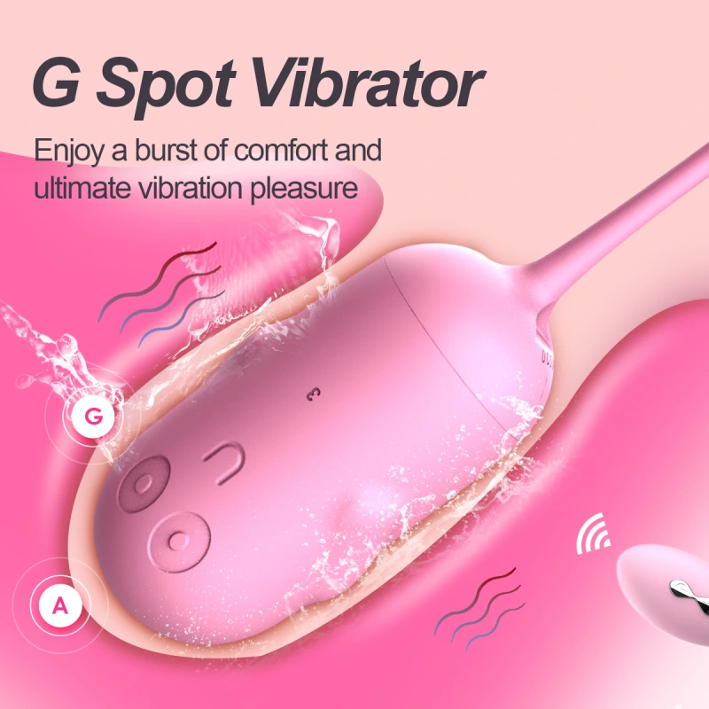 Vibrating Egg Jump Egg Remote Control Female Vibrator Clitoral G-Spot Sex Toys for Couples Waterproof Vibrator Powerful Vibrator