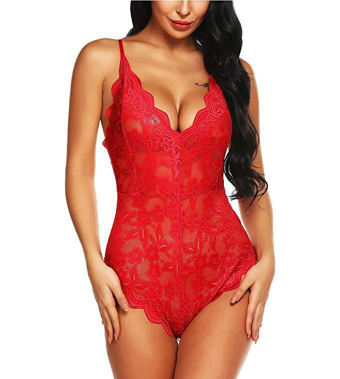 Lingerie Sexy Lingerie Sexy Multicolor One-Piece Lace Women'S Underwear  ﻿