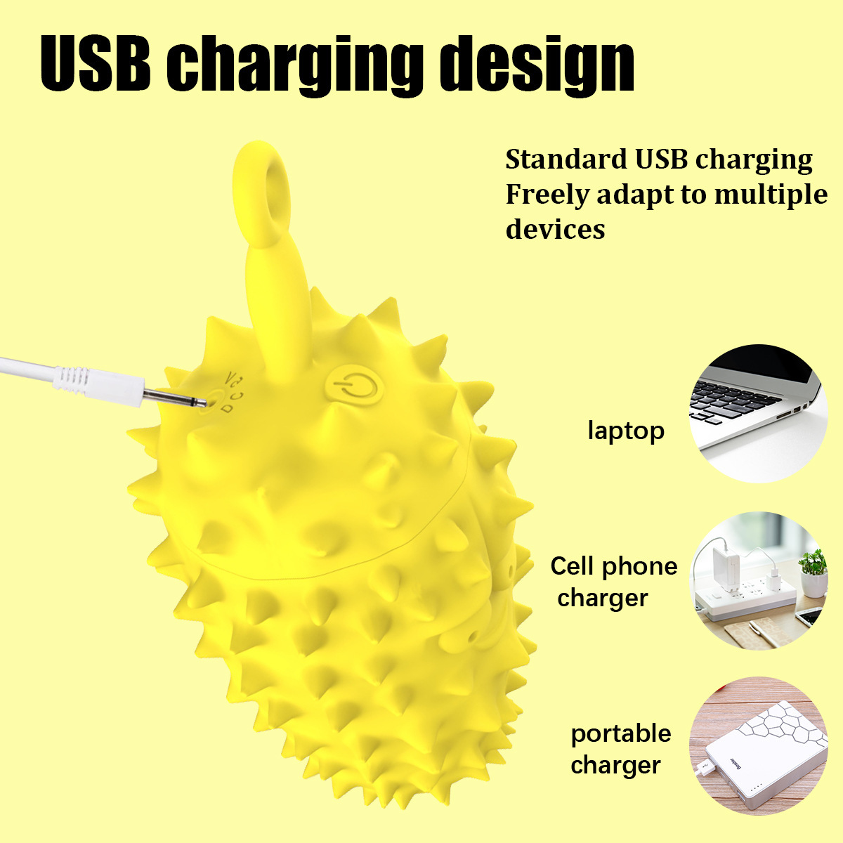 Shell Shape Silicone Mini Clitoral Vibrator Jump Egg Vibrator with 10 Modes,  USB Recharge Couple Vibrator G Spot Vibrator Adult Sex Toy for Women Couple