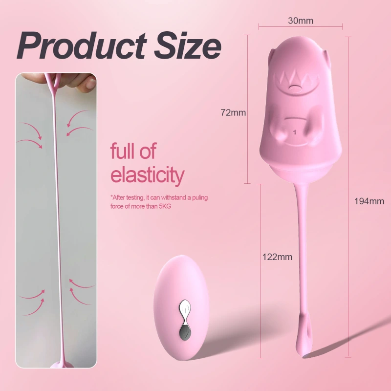 Vibrating Egg Jump Egg Remote Control Female Vibrator Clitoral G-Spot Sex Toys for Couples Waterproof Vibrator Powerful Vibrator