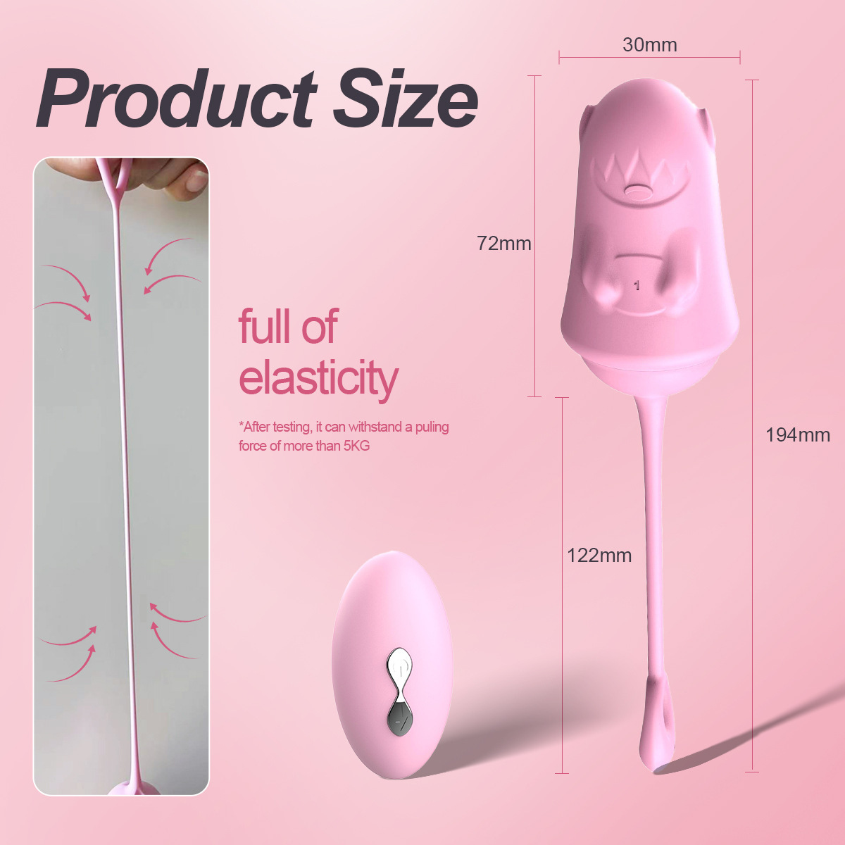 Vibrating Egg Jump Egg Remote Control Female Vibrator Clitoral G-Spot Sex Toys for Couples Waterproof Vibrator Powerful Vibrator