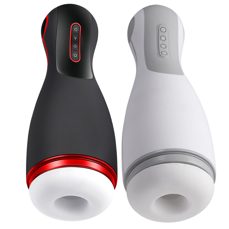 Automatic Hands Free Male Masturbator, 10 Vibration Masturbation Cup with 7 Sucking & 7 Squeezing Modes Blowjob Machine