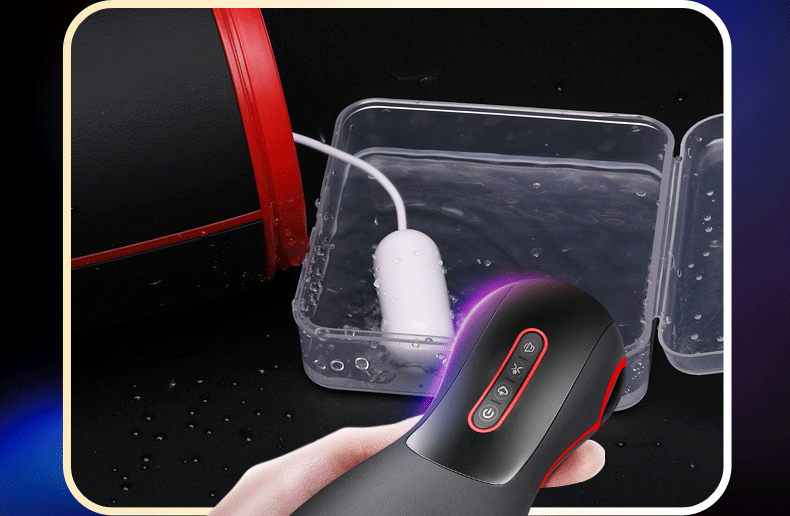 Automatic Hands Free Male Masturbator, 10 Vibration Masturbation Cup with 7 Sucking & 7 Squeezing Modes Blowjob Machine
