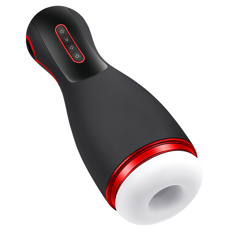 Automatic Hands Free Male Masturbator, 10 Vibration Masturbation Cup with 7 Sucking & 7 Squeezing Modes Blowjob Machine