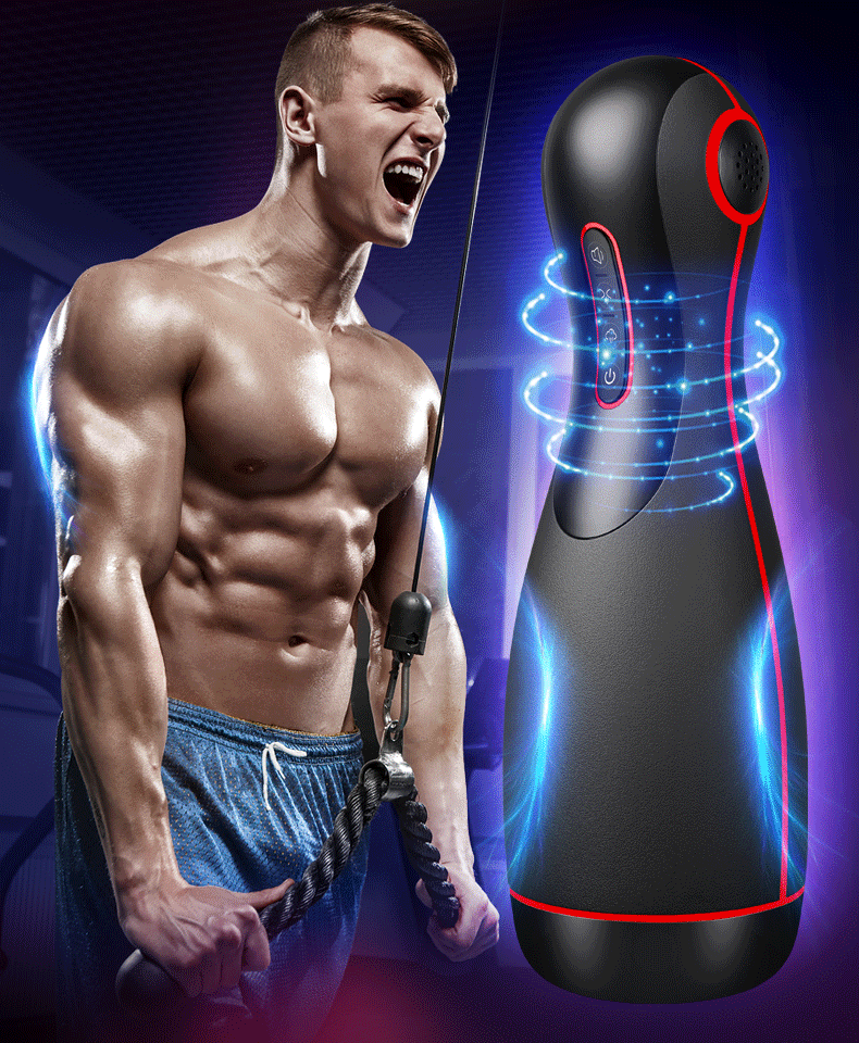 Automatic Hands Free Male Masturbator, 10 Vibration Masturbation Cup with 7 Sucking & 7 Squeezing Modes Blowjob Machine