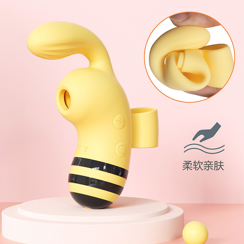 Finger Vibrator Mini Sex Toy for Women - G Spot Vibrator Nipple Clitoral Stimulator with 5 Vibrations - Quiet Pocket Vibrator Adult Sex Toys Female Sexual Pleasure Tools
