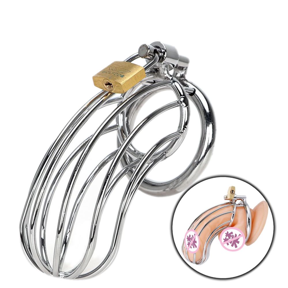 Stainless Steel Chastity for Men Chastity Device Chastity cage Chastity Devices Lightweight Sexual Wellness Chastity cage