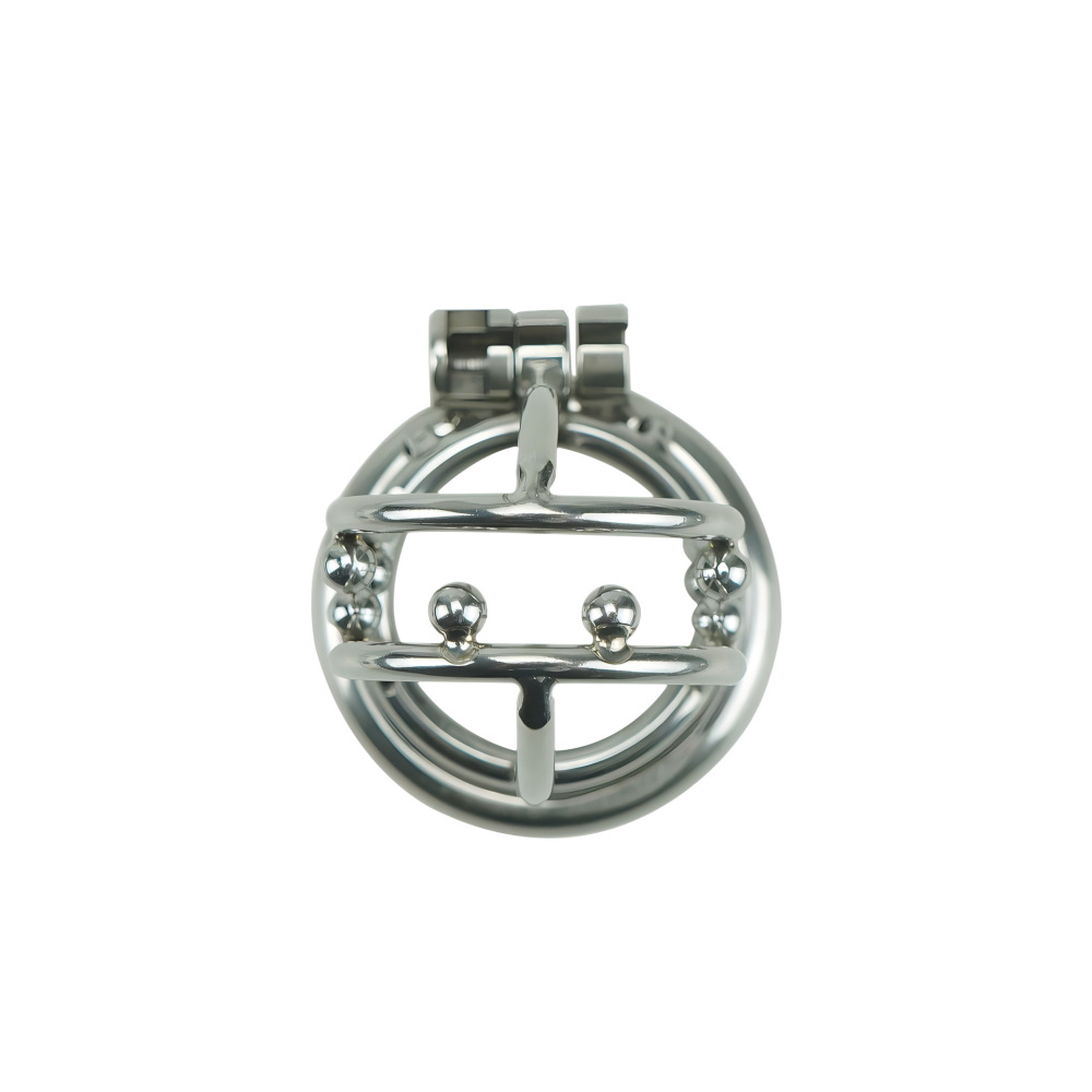 Men's Virginity Lock Belt Male Chastity Device Short Male Cock Cage for SM Penis Exercise Sex Toys C550 (1.97 inch / 50mm)
