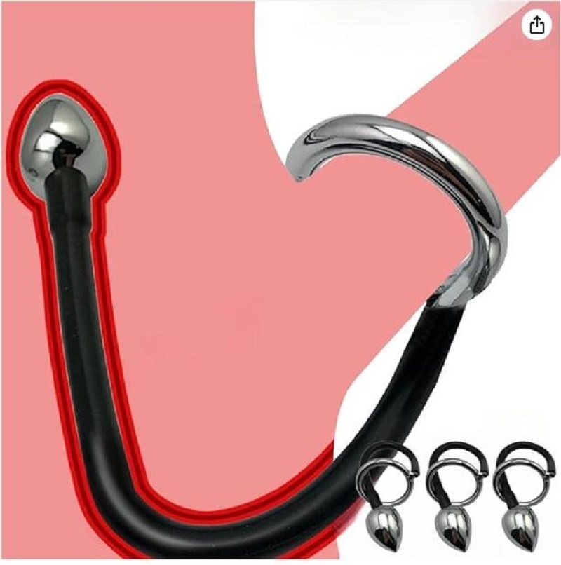 Male Anal Plug Stainless Steel Butt Plug Anus Massage Anal Expander Penis Rings Sperm Lock Ring Masturbation Sex Toys for Man