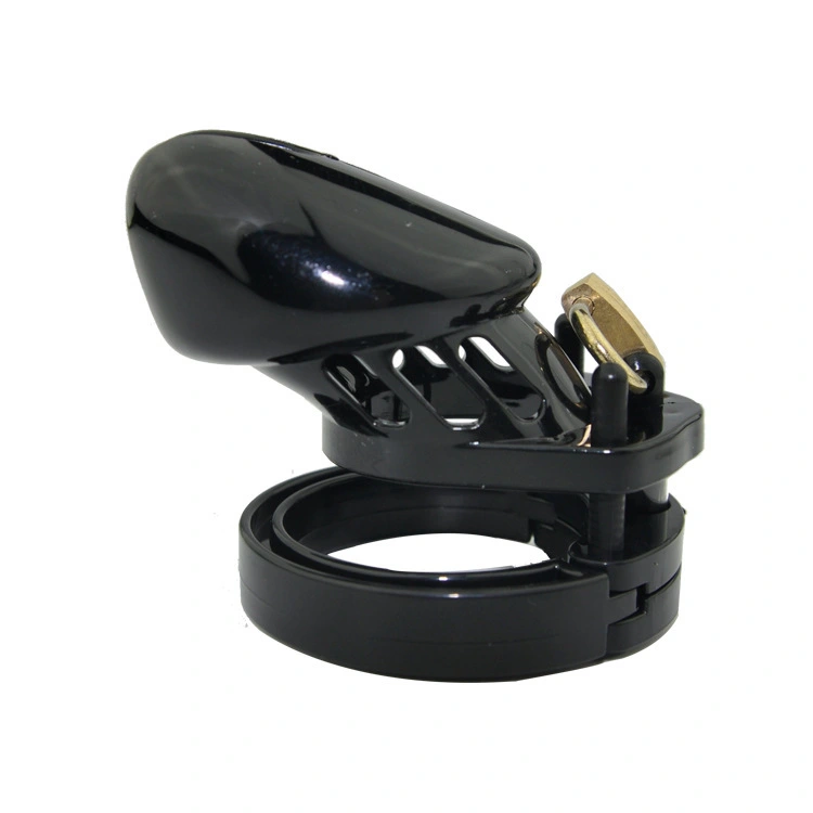 Male Chastity Device Hypoallergenic Plastic Cock Cage Penis Ring Virginity Lock Chastity Belt Adult Game Sex Toy