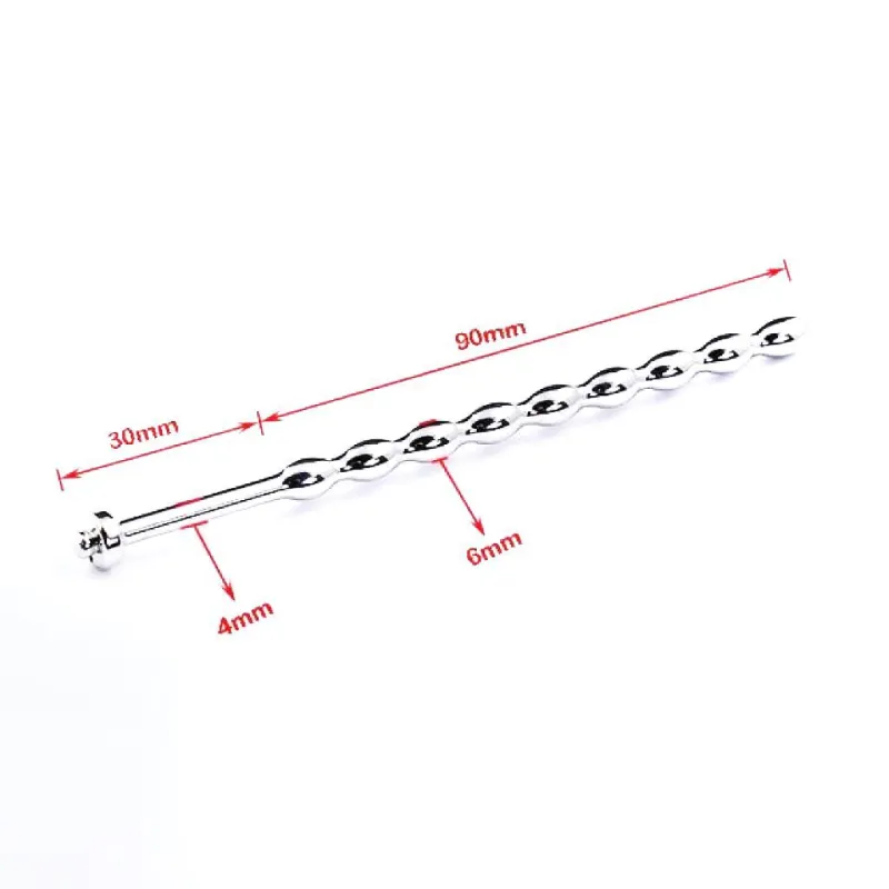 FST Stainless Steel Urethral Sounds Dilators Multi Beads Penis Plug Adult Sex Toys for Male Masturbation