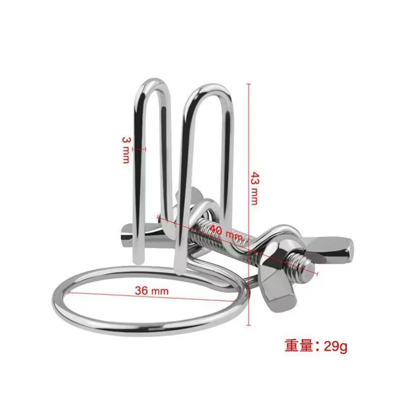 Urethral Dilator Penis Plug,Stainless Steel Urethral Sounding for Men,Adjustable Stretcher SM Sexual Tool Urethra Plug Rods Masturbator Male Urethral Stretcher Sex Toys