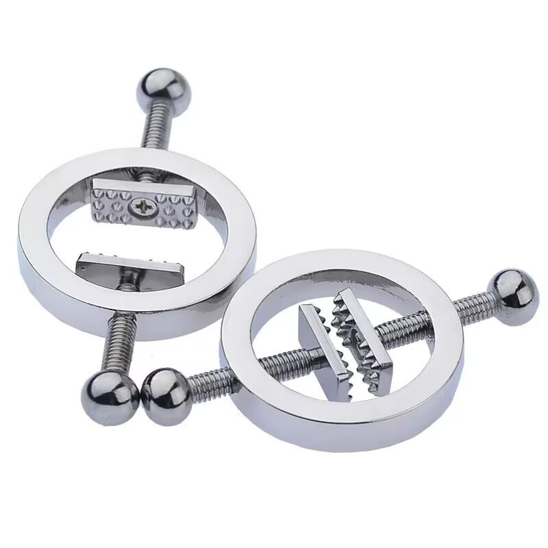 Adult Supplies SM Metal Sexy Milk Clip Sex Toy Male and Female Couple Sex Supplies Nail Board Milk Clip