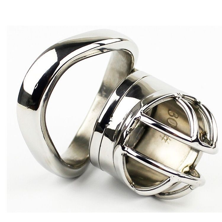 Stainless Steel Male Chastity Device with Silicone Urethral Sounds Catheter Spike Ring Sex Toys for Men Chastity Belt Penis Lock Cage