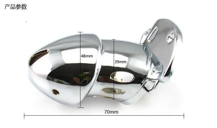 FST Chastity Cage Hollowed Out Chastity Devices Can Long Time Wear Penis Cage with Lock and Key for SM Play Chastity Lock Adult Sex Toys for Male