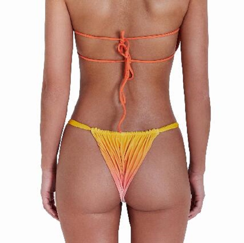 Women Sexy Thong String 2 Piece Bikini Set Cheeky Halter Swimsuit