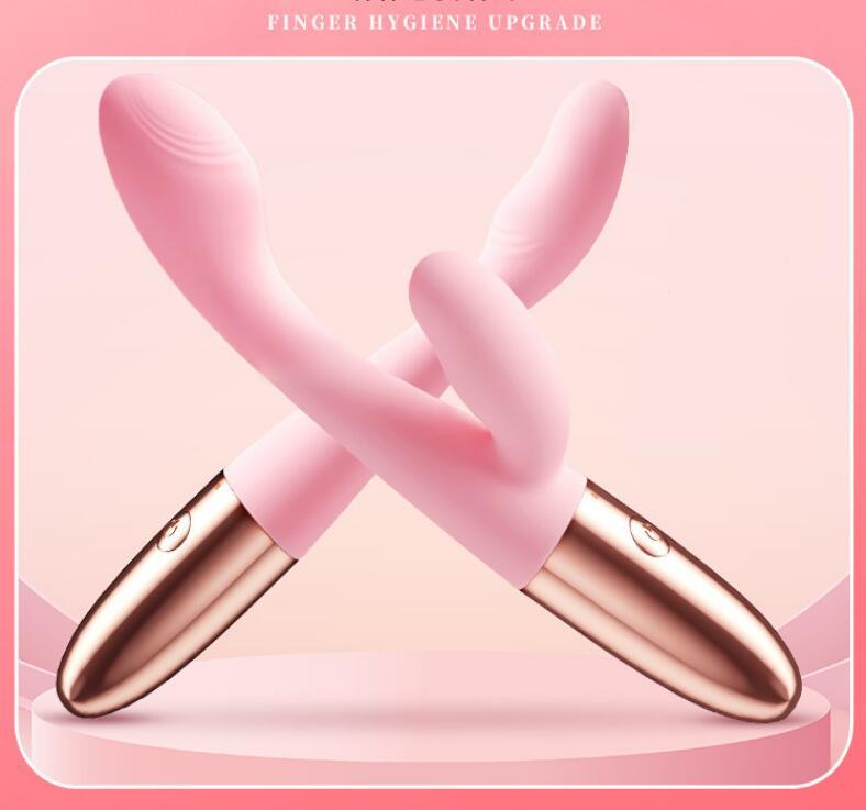 G Spot Vibrator - 8 Seconds to Climax Finger Shaped Waterproof Vibes for Women - 5 * 5 Vibrations Clit Nipple Personal Massagers - Adult Female Sex Toys