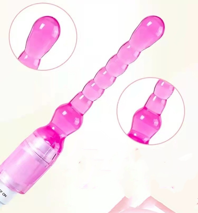 Anal Beads Butt Plug Adult Sex Toy, Sex Toys Clitoris G Spot Anal Stimulator with 10 Powerful Vibration