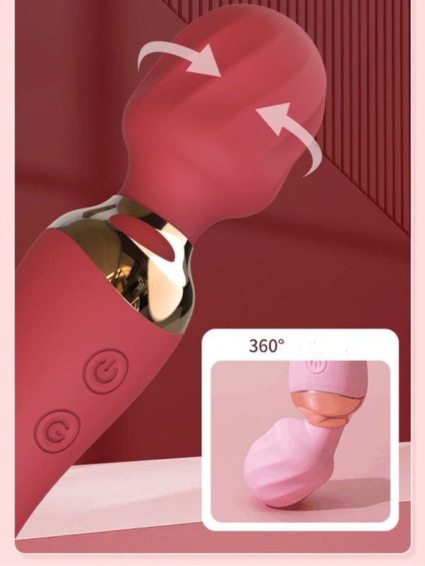 Mini Halo Vibrator, Wand Massager Vibe, Cordless, Quiet, High Power & Waterproof, Vibration Clitoris Stimulation, Adult Sex Toys, Personal Vibrator for Women, Sex Vibrators