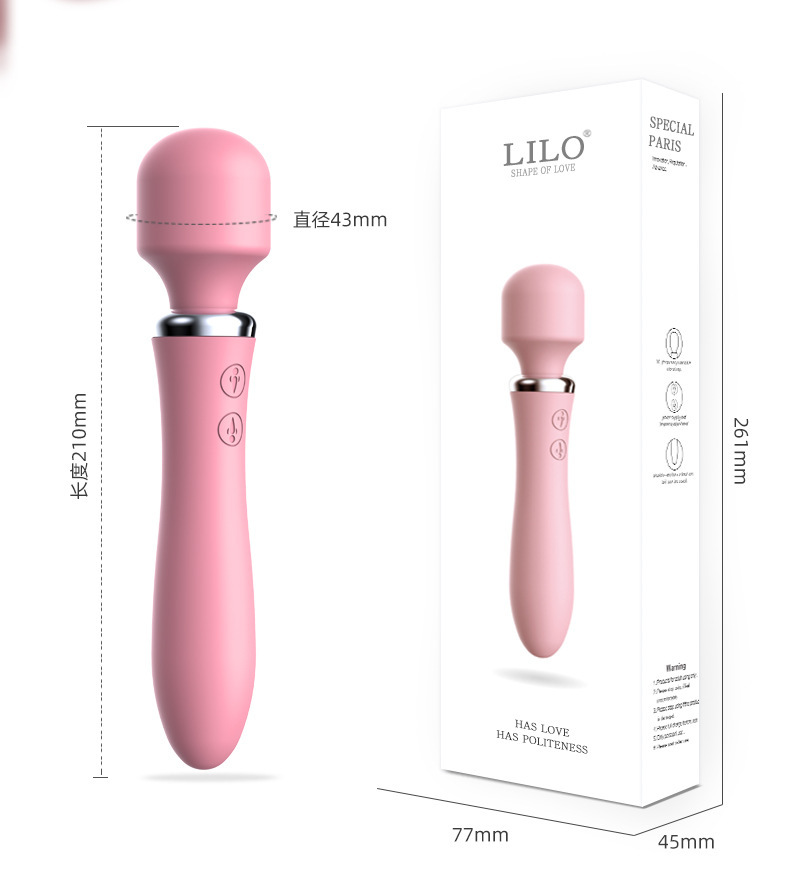 Ava Vibrator Wand [Sex Toys] Clit Stimulator Vibrators | Vibrator for Woman | Sex Toy | Gifts for Women | 20 Patterns & 8 Speeds of Pleasure | Quiet & Small | Adult Sex Toys