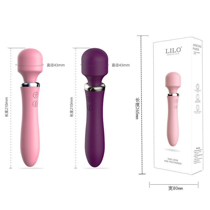 Ava Vibrator Wand [Sex Toys] Clit Stimulator Vibrators | Vibrator for Woman | Sex Toy | Gifts for Women | 20 Patterns & 8 Speeds of Pleasure | Quiet & Small | Adult Sex Toys