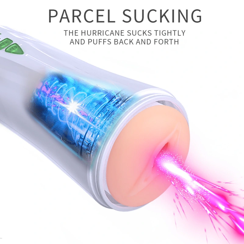 Automatic Male Masturbator Cup - Without Hands Masturbators Stroker with 10 Vibrating Modes Male Pleasure Blowjob Machine
