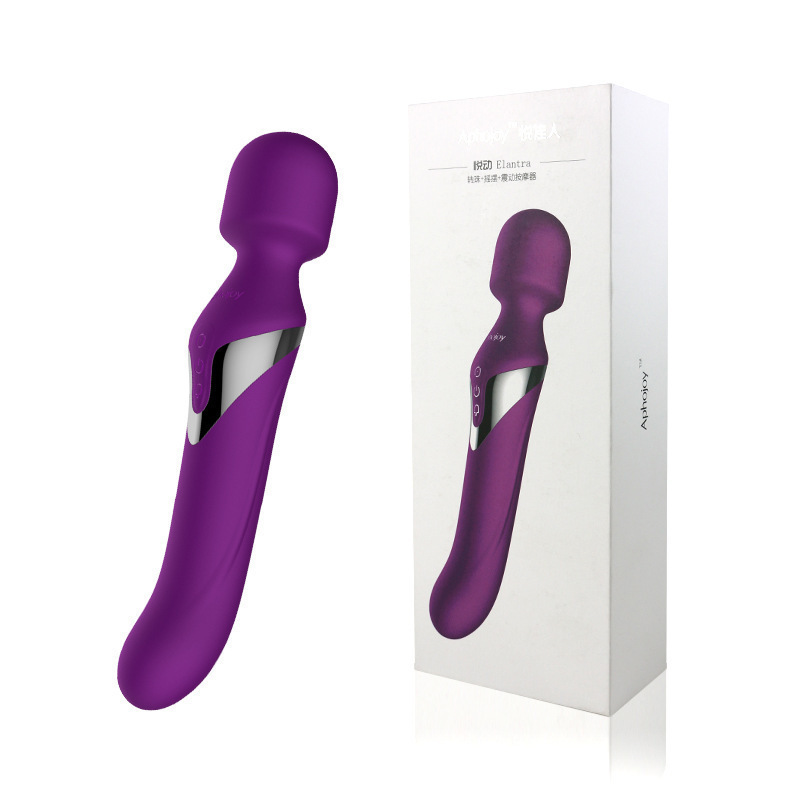 Vibrator Wand - Heating Dildo Wand Massager Stimulator Clitoral, Nipples and G S potwith 7 Vibrating Modes, Adult Sex Toys for Female or Couples