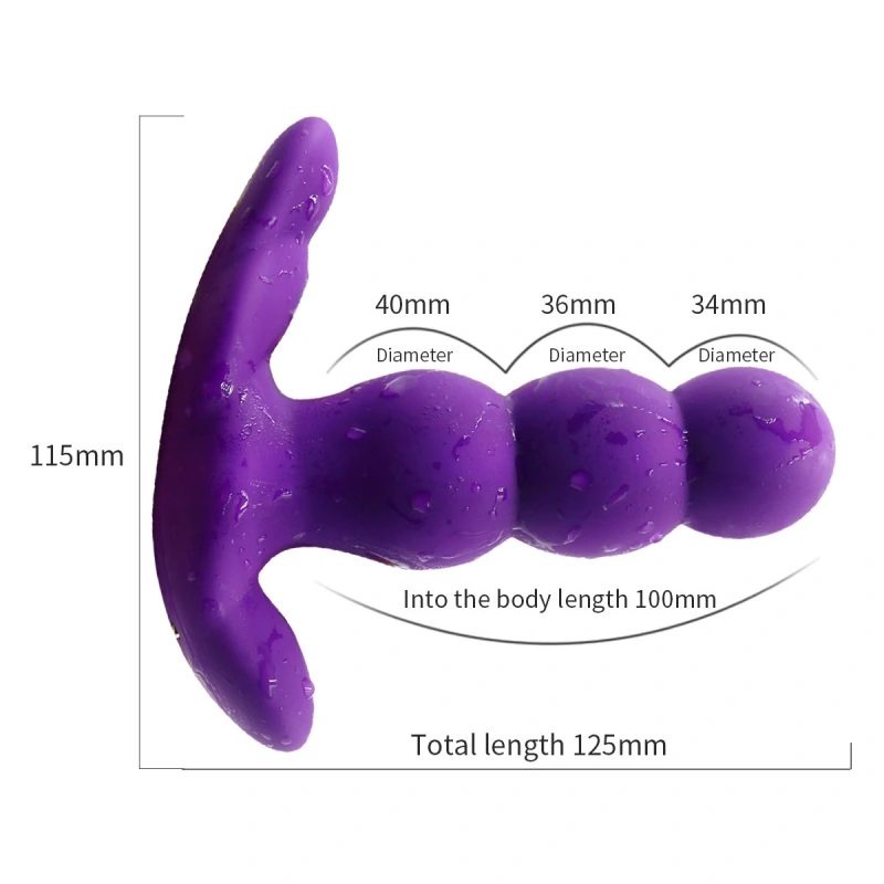Wearable G-spot Dildo vibrator adult sex toy, suitable for women or men, with 10 fast swing and vibration modes, underwear equivalent to rose toy sex machine