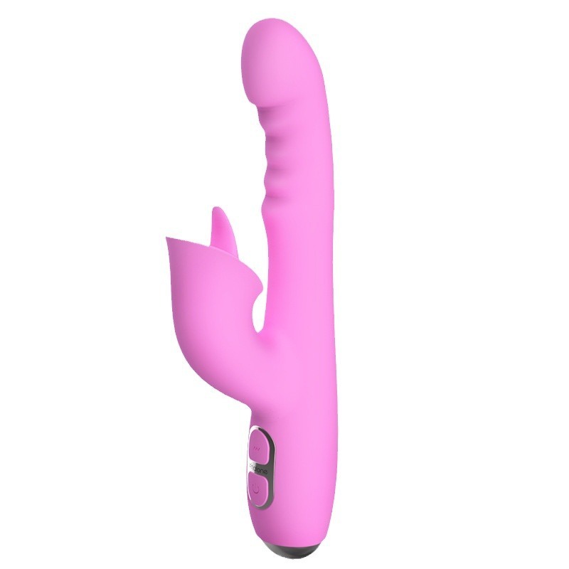 G Spot Rabbit Vibrator with Heating Function and Bunny Ears for Clitoris G-spot Stimulation