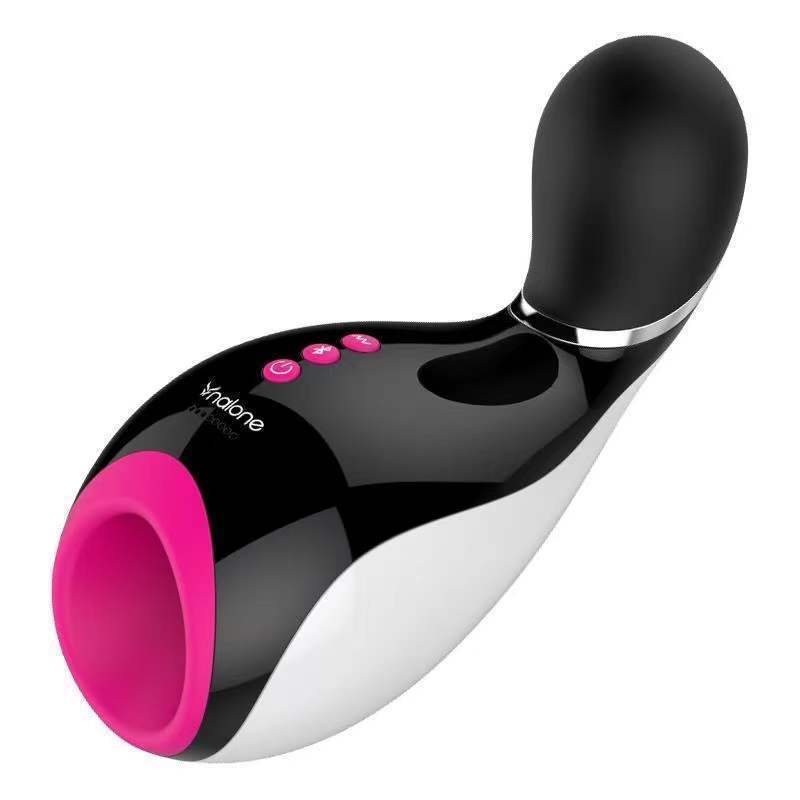Male Masturbator  - Penis Pump Sex Toys for Men with 9 Sucking & 9 Vibrating, 3D Textured Sleeve Heating Mens Adult Toys Blowjob Male Vibrator Stroker