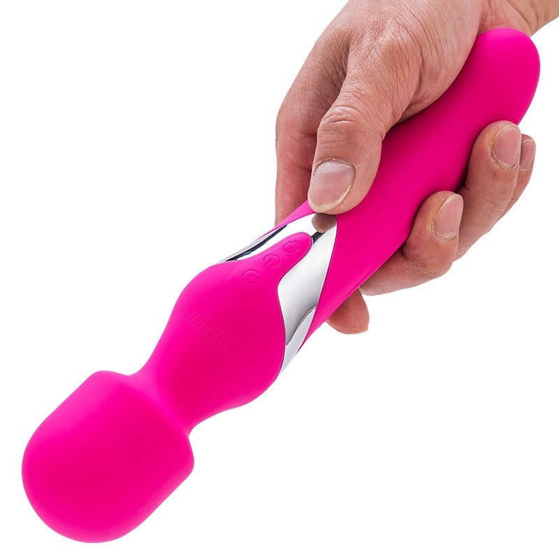 Vibrator Wand - Heating Dildo Wand Massager Stimulator Clitoral, Nipples and G S potwith 7 Vibrating Modes, Adult Sex Toys for Female or Couples