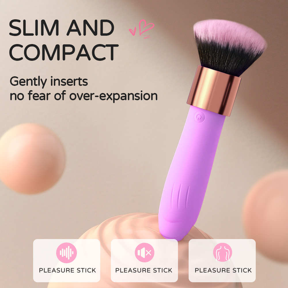 Night cherry vibrator soft brush adult sex product