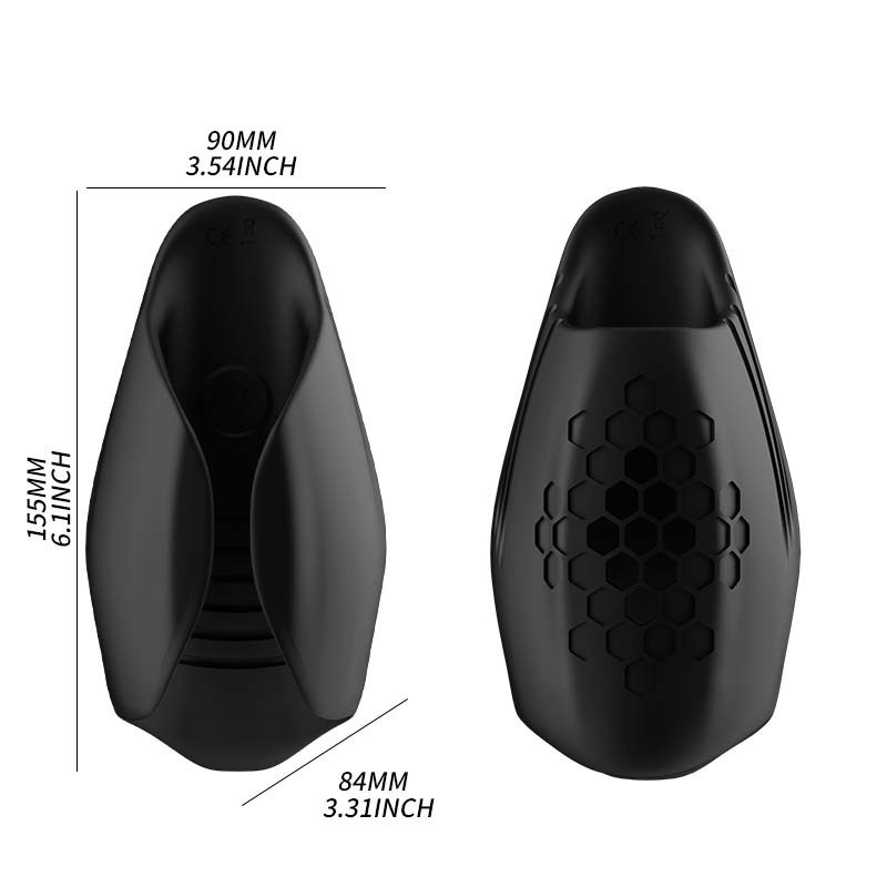 Electric Stroker Electric Trainer Vibrator Masturbator with 9 Frequency Mode + 3 Intensity Levels and Heating Function Exerciser Masturbator Glans Stimulator Masturbators Men Male Sex Toys