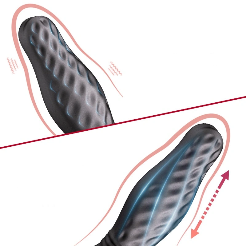 360 ° rotating anal vibrator prostate massager, ergonomically designed anal plug, suitable for anal sex toys for men, women, and couples