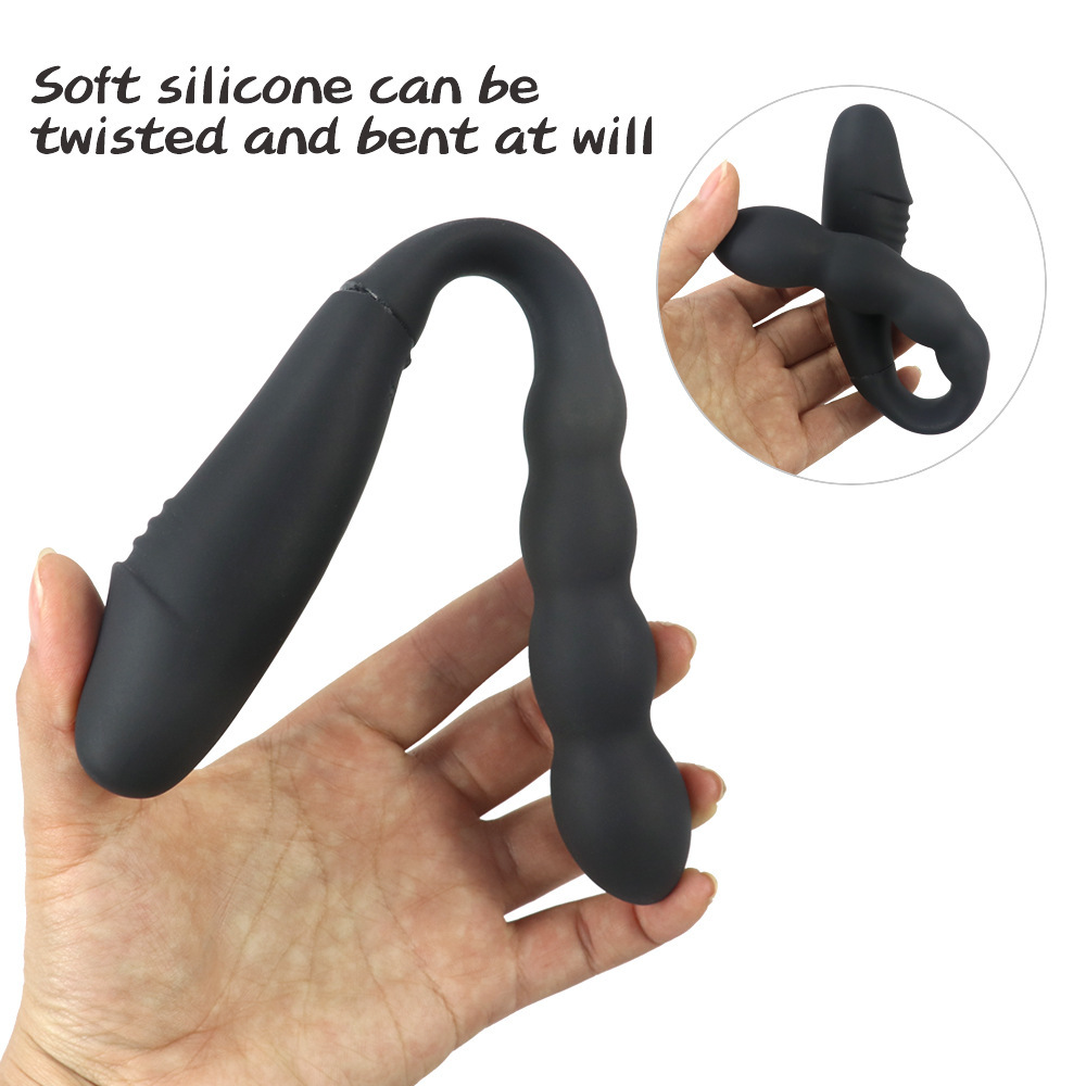 with 5 Electric Shock & 10 Vibrating Modes, Remote Control Prostate Vibrator Anal Dildo Adult Toys for Men Gay Women