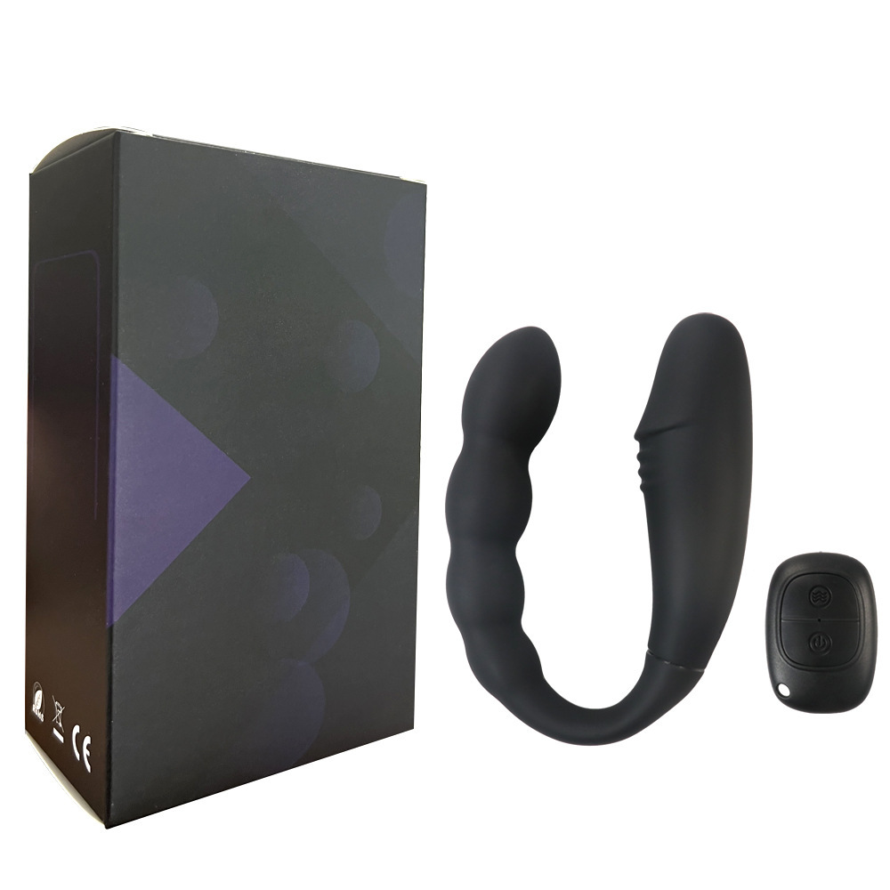 with 5 Electric Shock & 10 Vibrating Modes, Remote Control Prostate Vibrator Anal Dildo Adult Toys for Men Gay Women