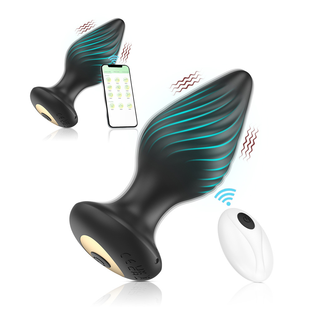 360 ° Rotating Adult Sex Toy Men's Prostate Massager - Rotating Surrounding Stimulation Prostate Point APP Remote Control, Adult Toy Anal Plug Vibration Hip Plug 9 Vibration