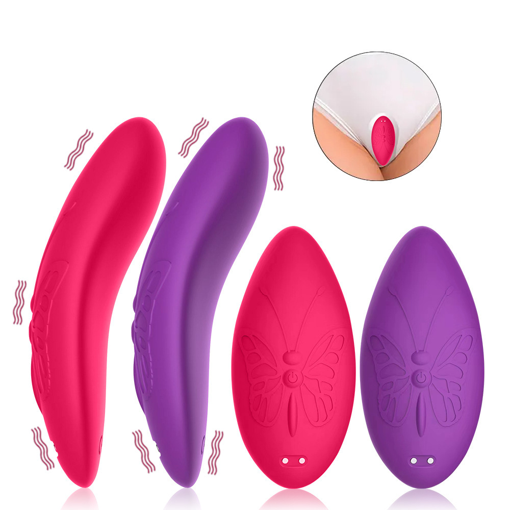 Wearable Panty Vibrator with App & Remote Control Vibrating Eggs,Rechargeable Butterfly Vibrators Clitorals Stimulator Vibrating Panties Wearable Sex Toy for Women (Red)