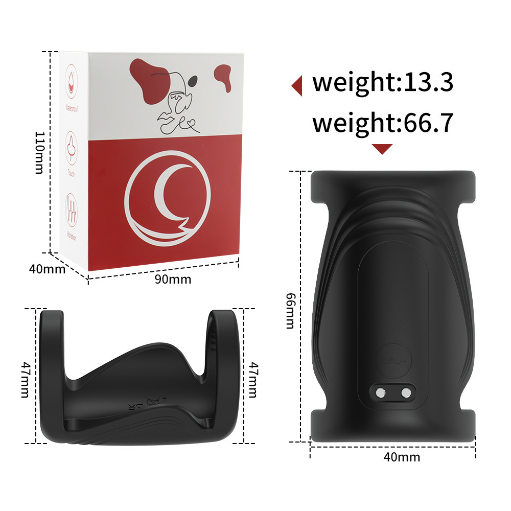 Penis Sleeve Enhancer for G Spot Anal Clit Stimulation for Male Couple Erection Extender Sex Games