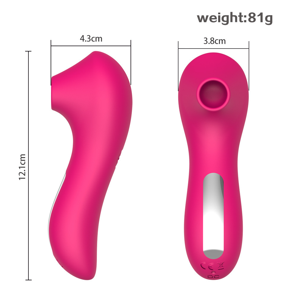 Adult sex toy Dildo suction vibrator -2-in-1 clitoral stimulator with 9 suction and vibration modes, suitable for female clitoris