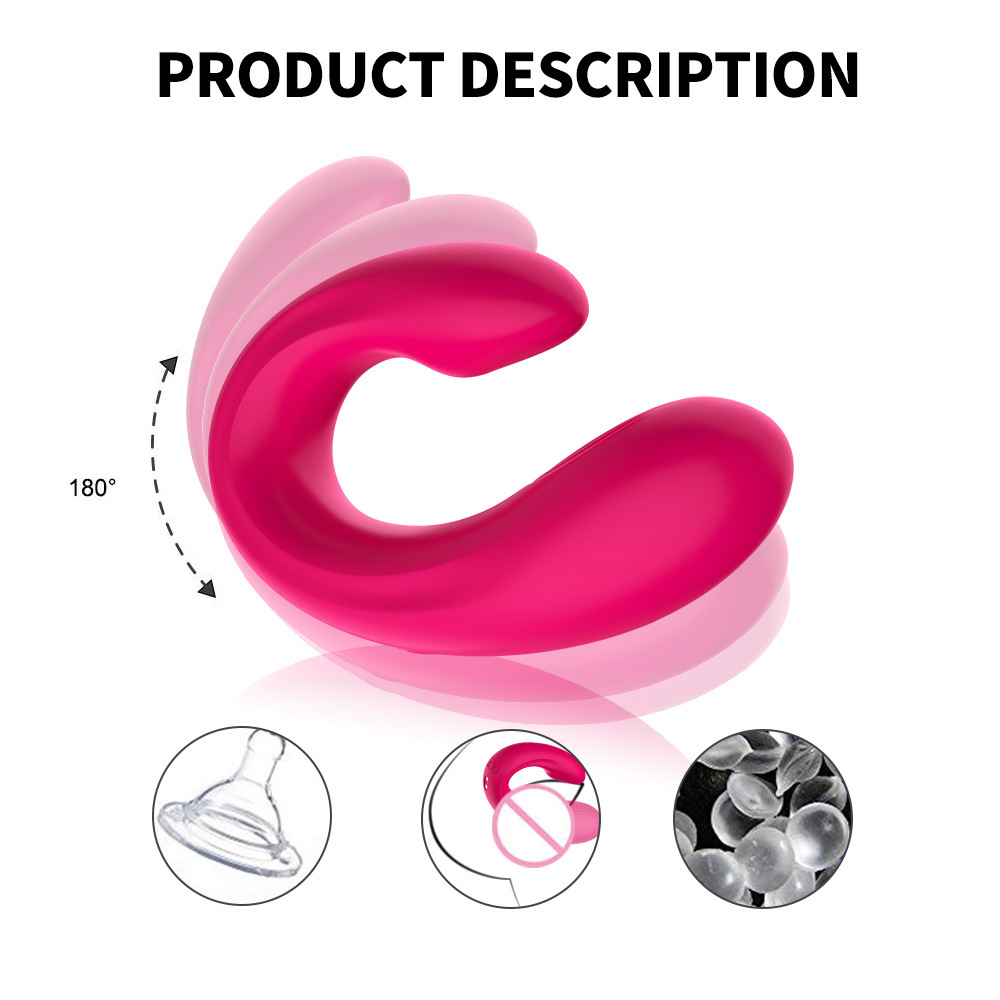 Bullet Dildo Massager Soft G-Spot Vibrator Anal Clit Sex Toy for Couples Women