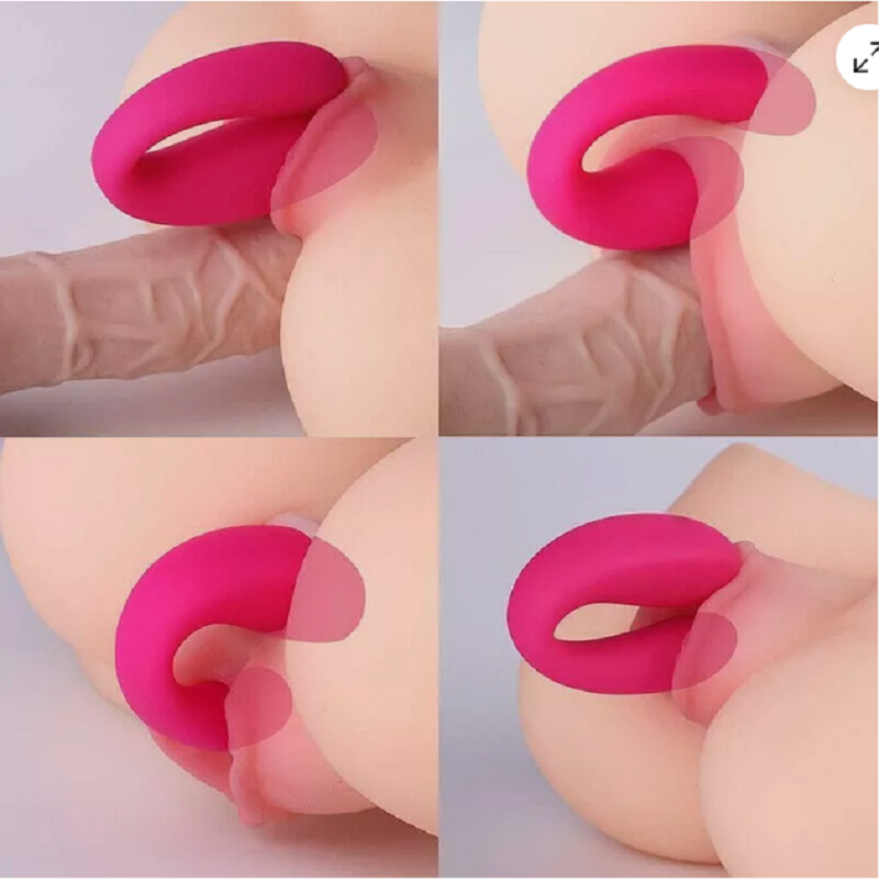 Bullet Dildo Massager Soft G-Spot Vibrator Anal Clit Sex Toy for Couples Women