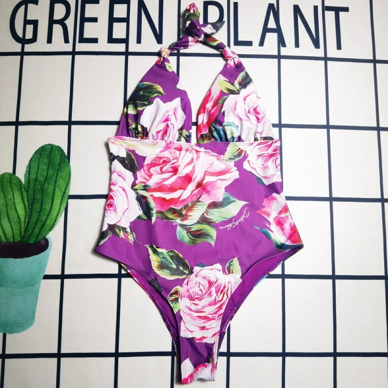 Designer bikini swimsuit three piece set women's sexy swimsuit women's backless multi-color summer beach swimsuit