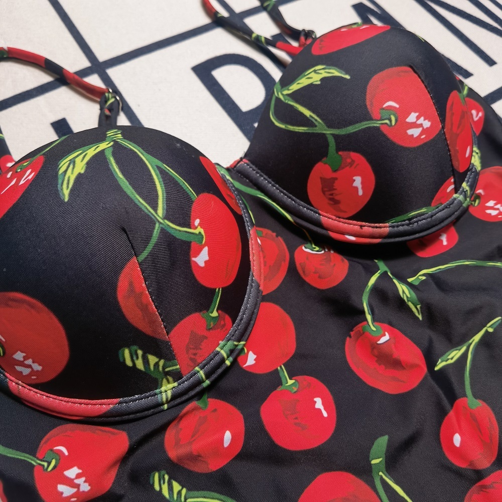 Designer bikini swimsuit three piece set women's sexy swimsuit women's backless multi-color summer beach swimsuit