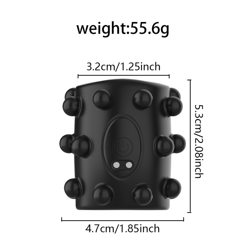 Men Penis Cock Ring Vibrator G-spot Dildo Massager Sex Toys For Women Couples